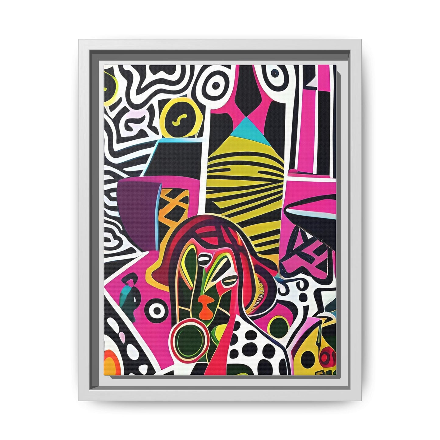 Nzingha Pulse Matte Canvas Wall Art