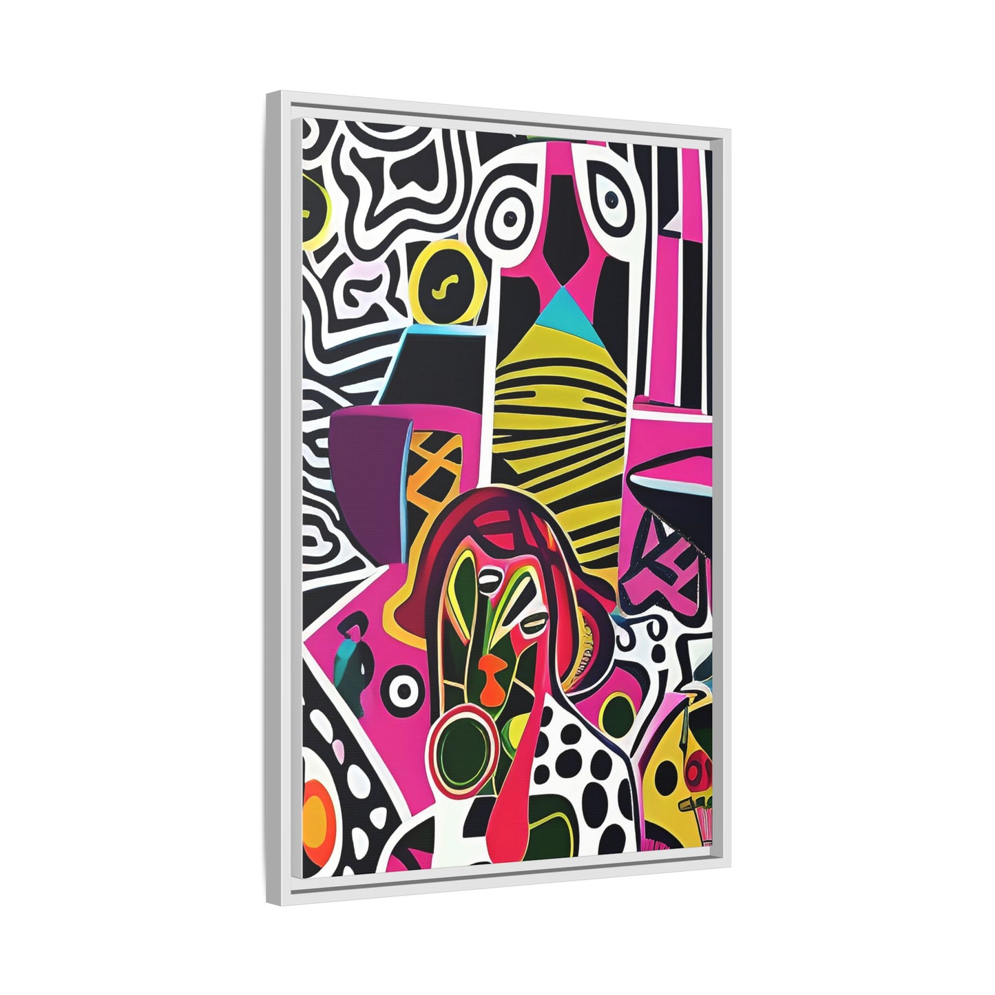Nzingha Pulse Matte Canvas Wall Art