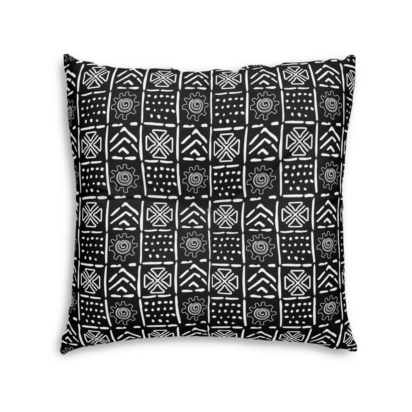Sankofa Sanctuary Bohemian Tufted Floor Pillow
