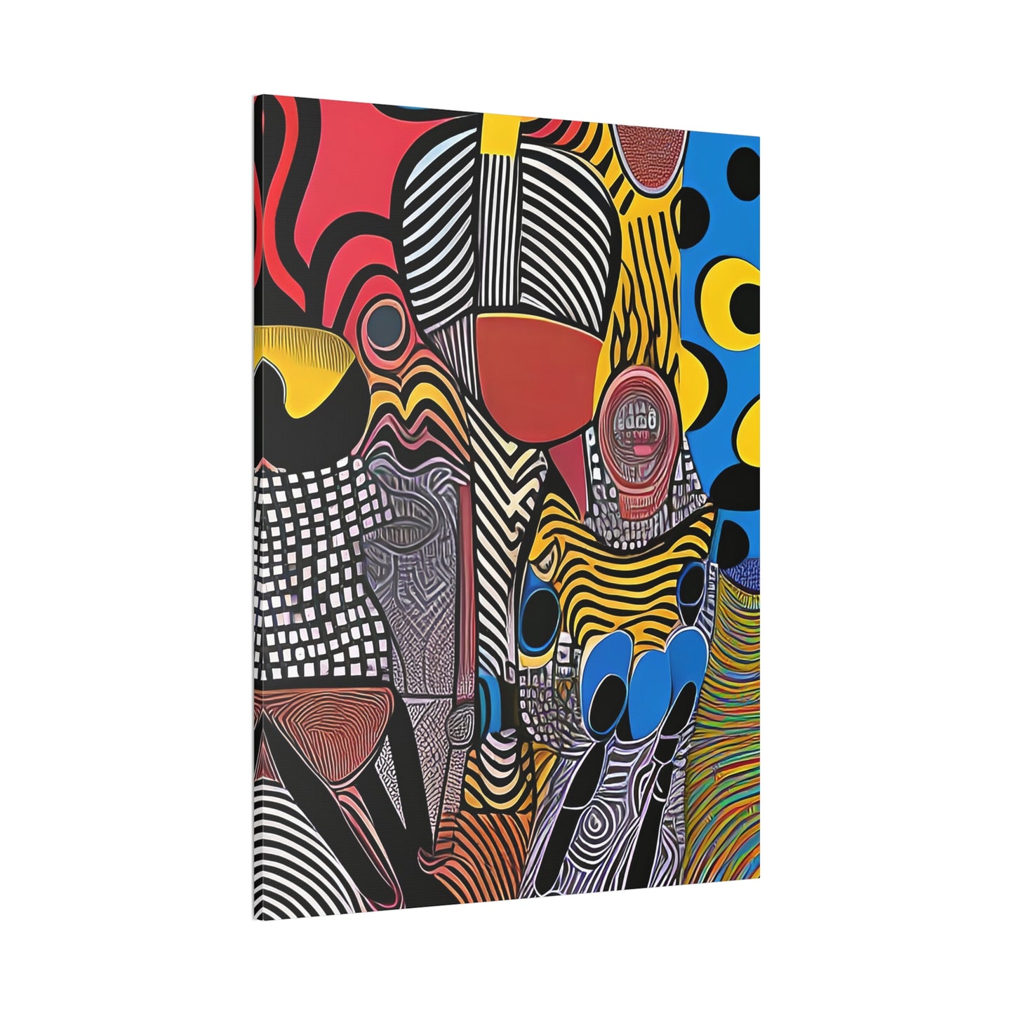 Luba Current Stretched Canvas Print