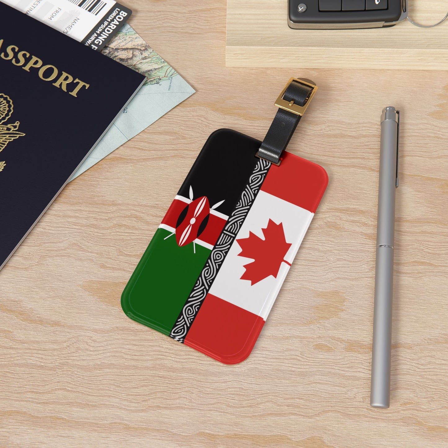 Kenya-Canada Diaspora Luggage Tag