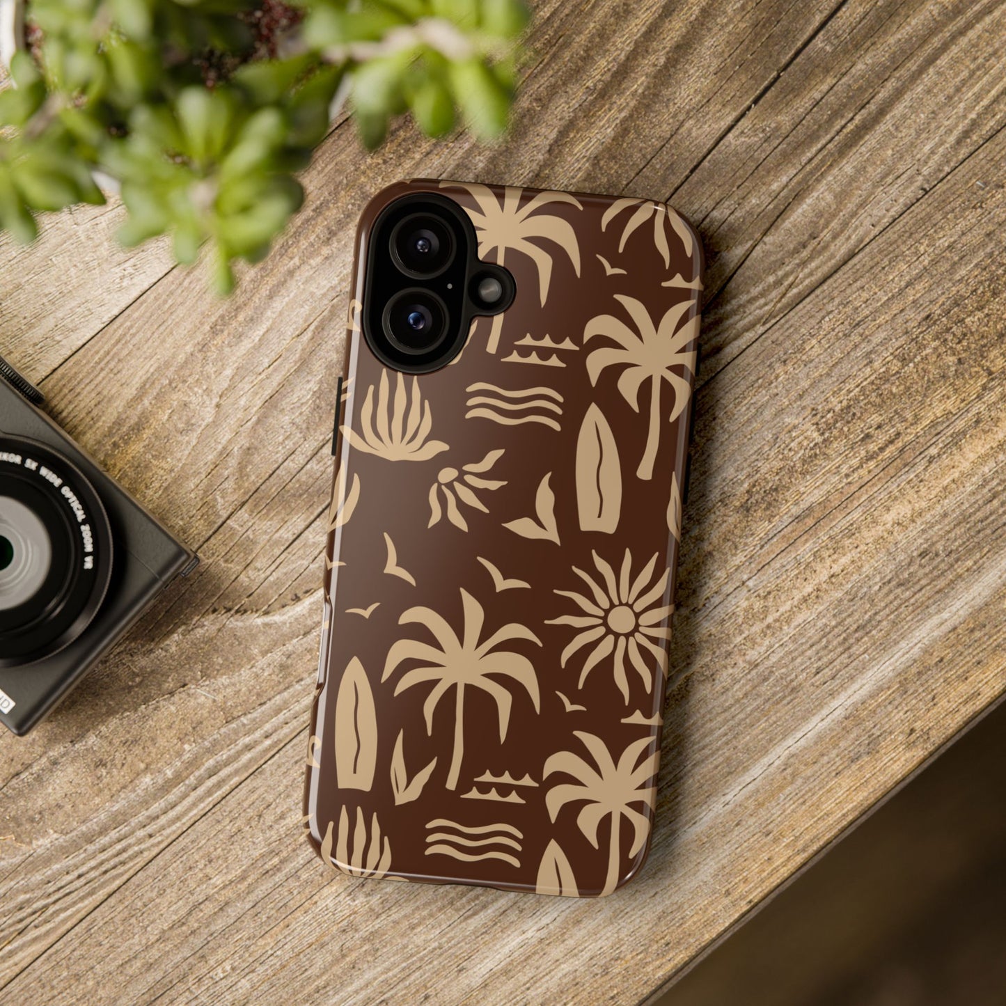 Vintage Tropical Tough Case for iPhone®