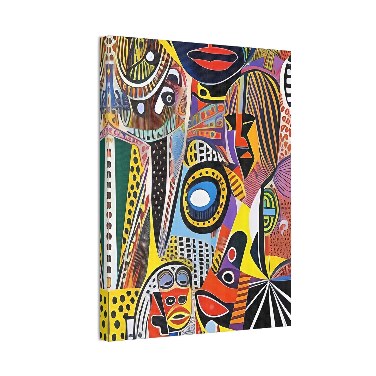 Ase Carnival Stretched Canvas Wall Art