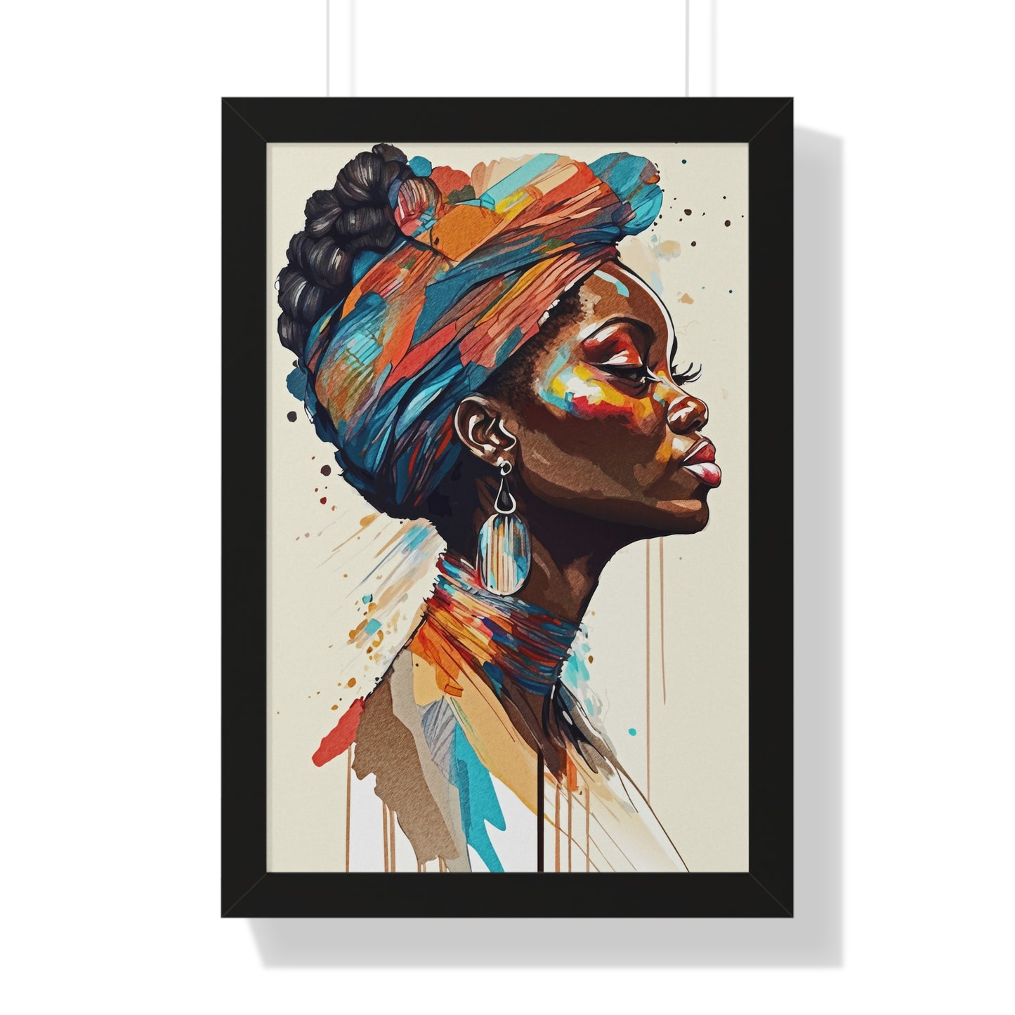 Indigo Spirit Framed Wall Art