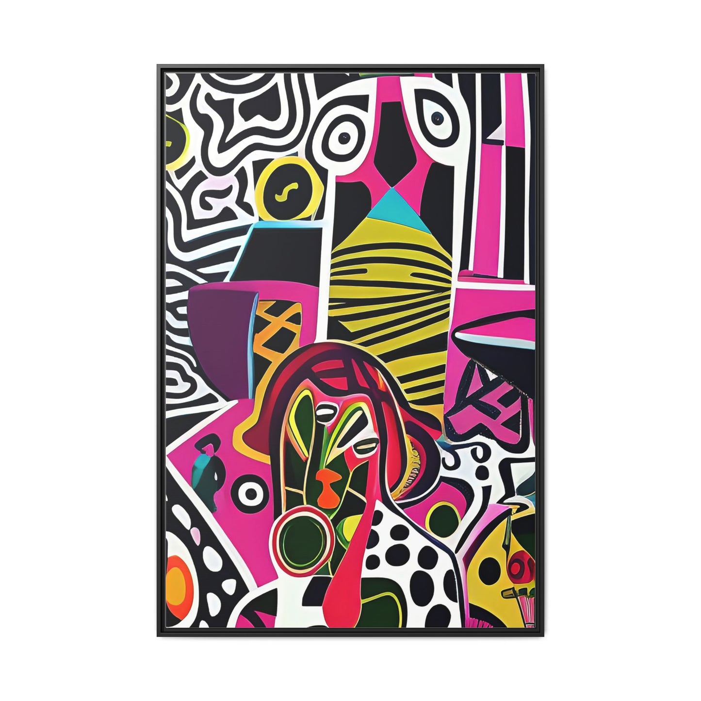 Nzingha Pulse Matte Canvas Wall Art