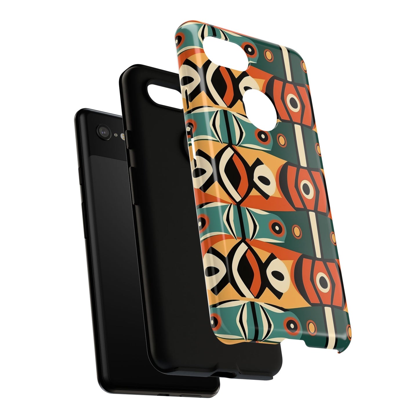 Retro Tribal Tough Case for Google Pixel