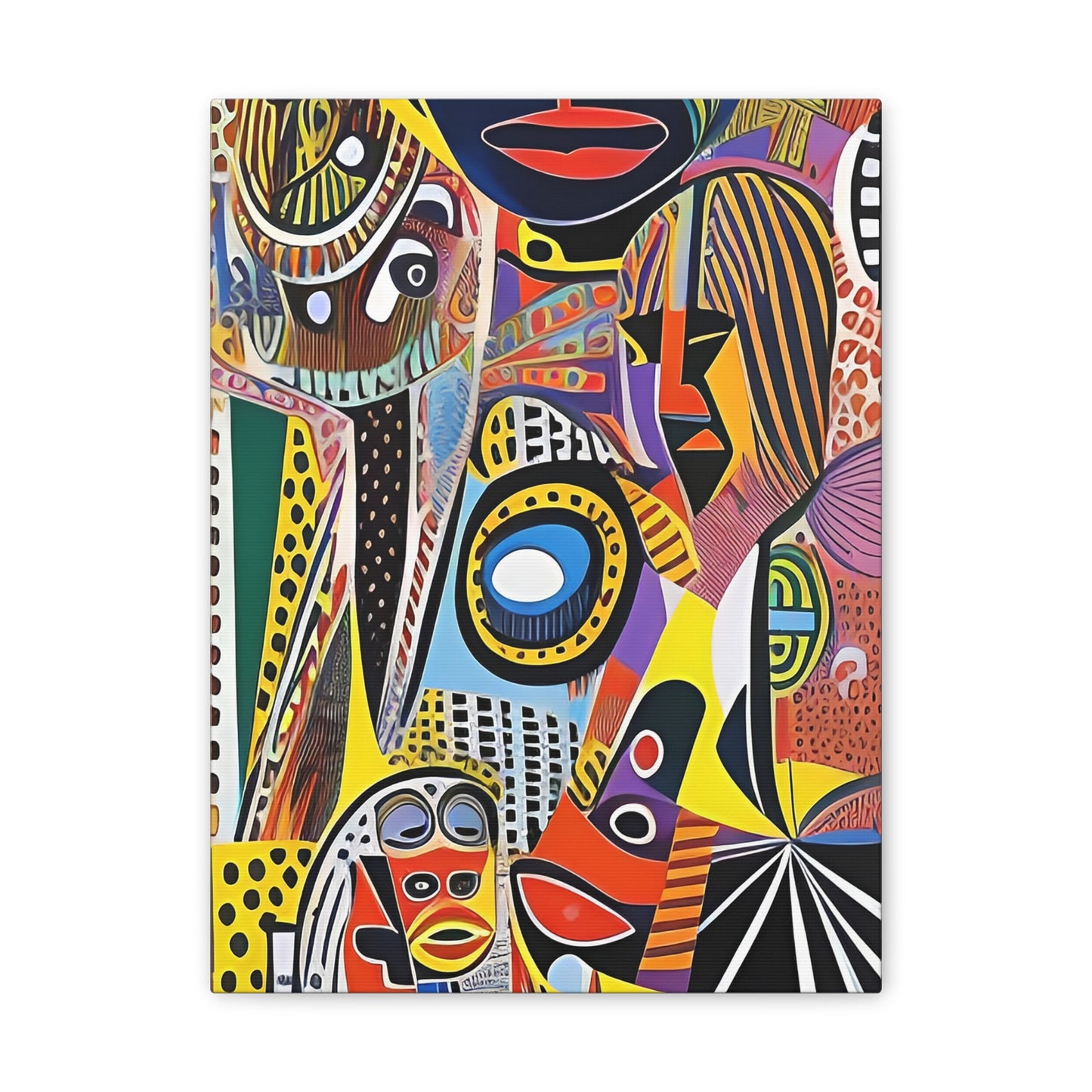 Ase Carnival Stretched Canvas Wall Art