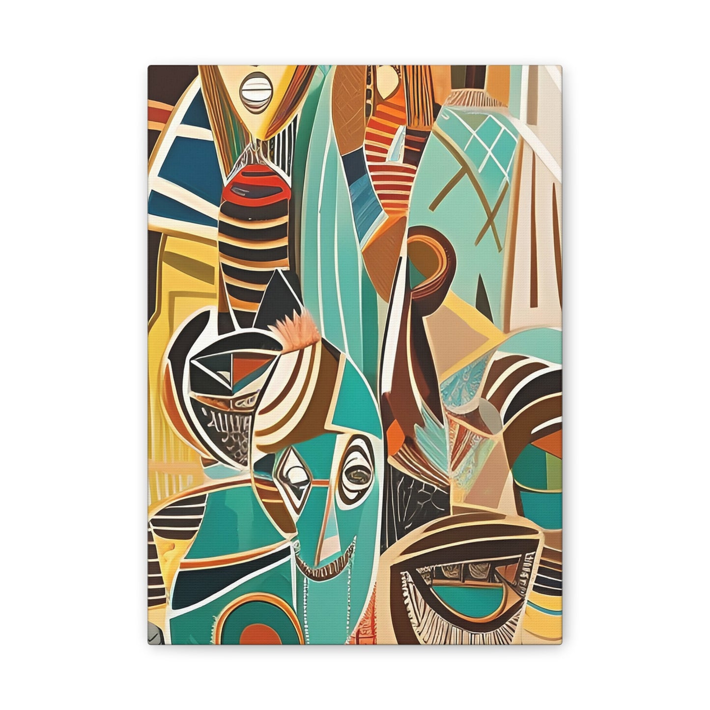 Isimi Flow Stretched Canvas Wall Art