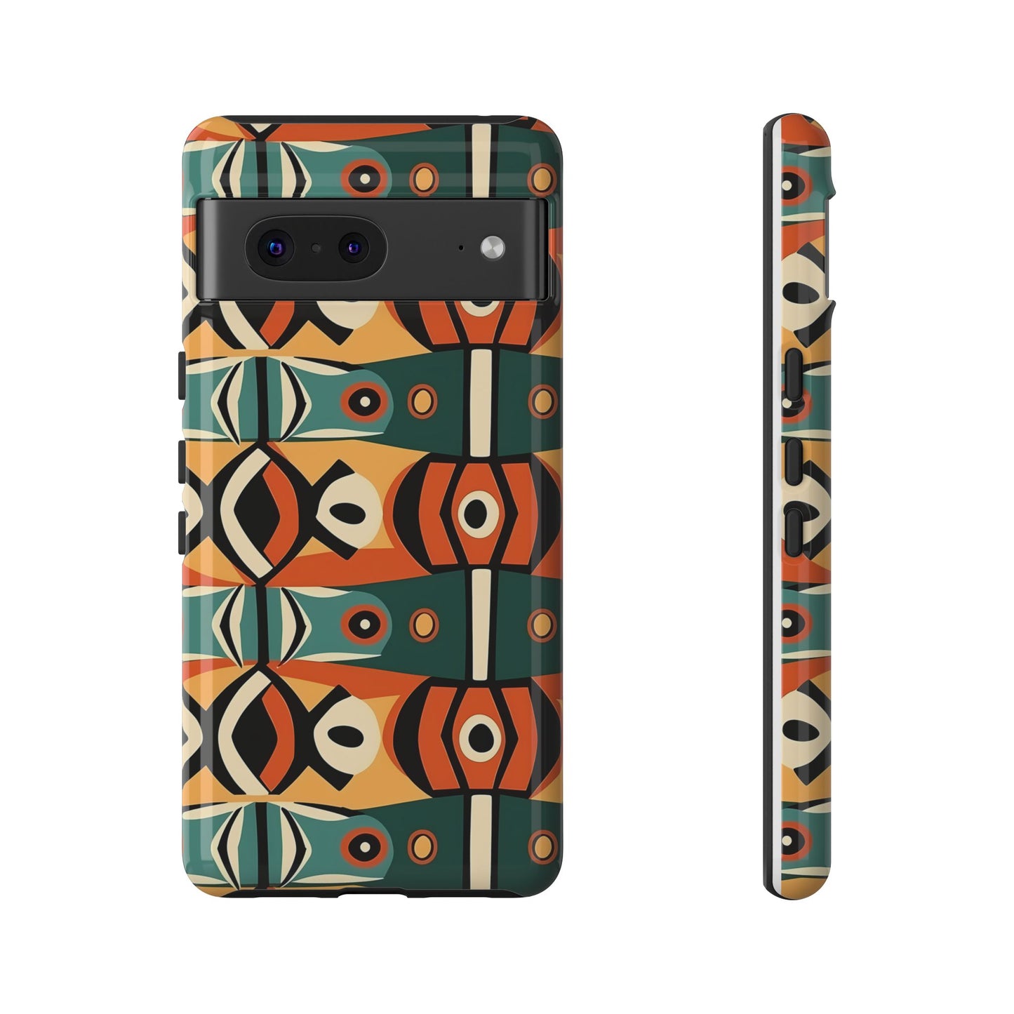 Retro Tribal Tough Case for Google Pixel