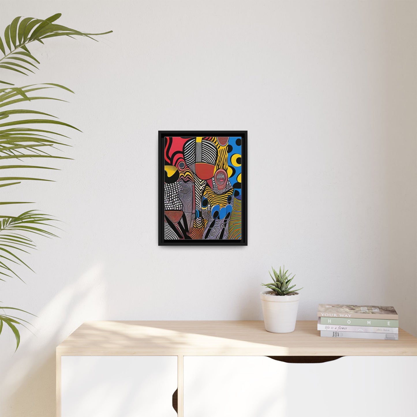 Luba Current Matte Canvas Wall Art