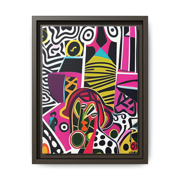 Nzingha Pulse Matte Canvas Wall Art