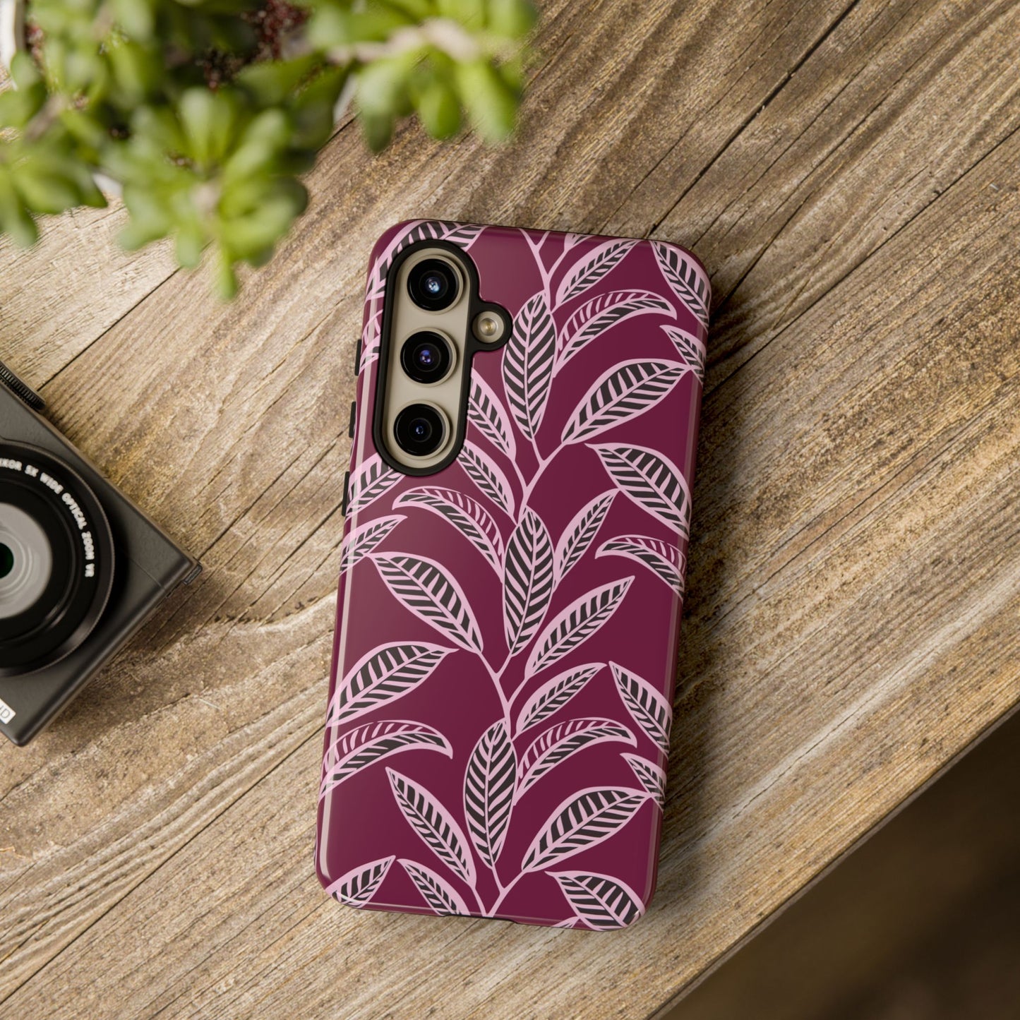 Foliage Symphony Tough Case for Samsung Phone