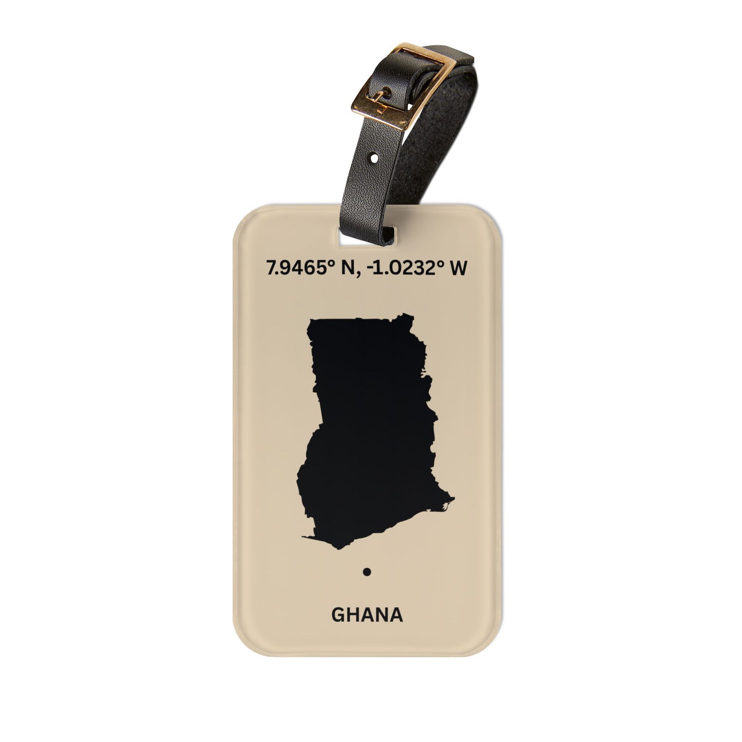 Latitude Ghana Luggage Tag