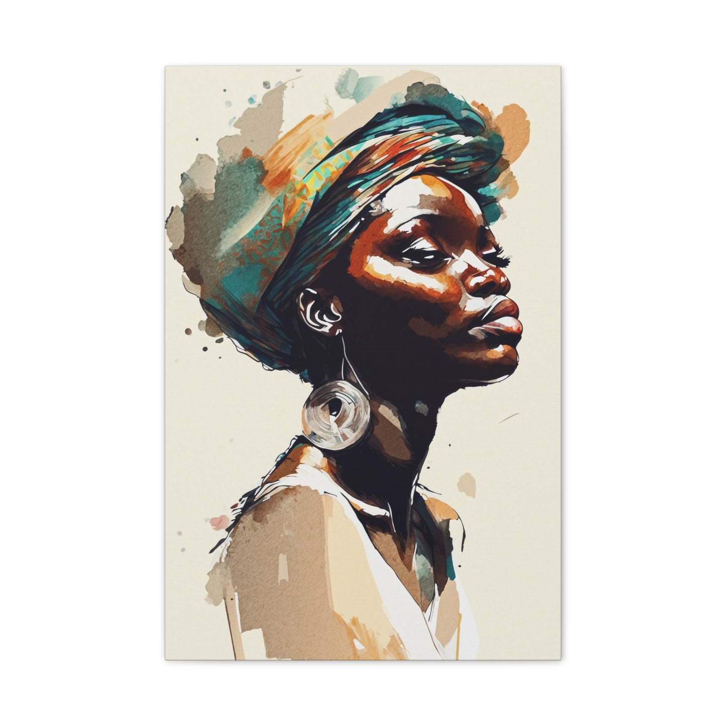 Desert Grace Stretched Canvas Wall Art