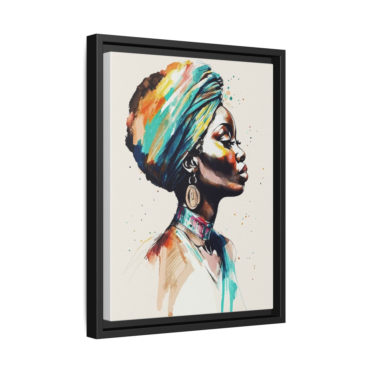 Nile Whisper Matte Canvas Print
