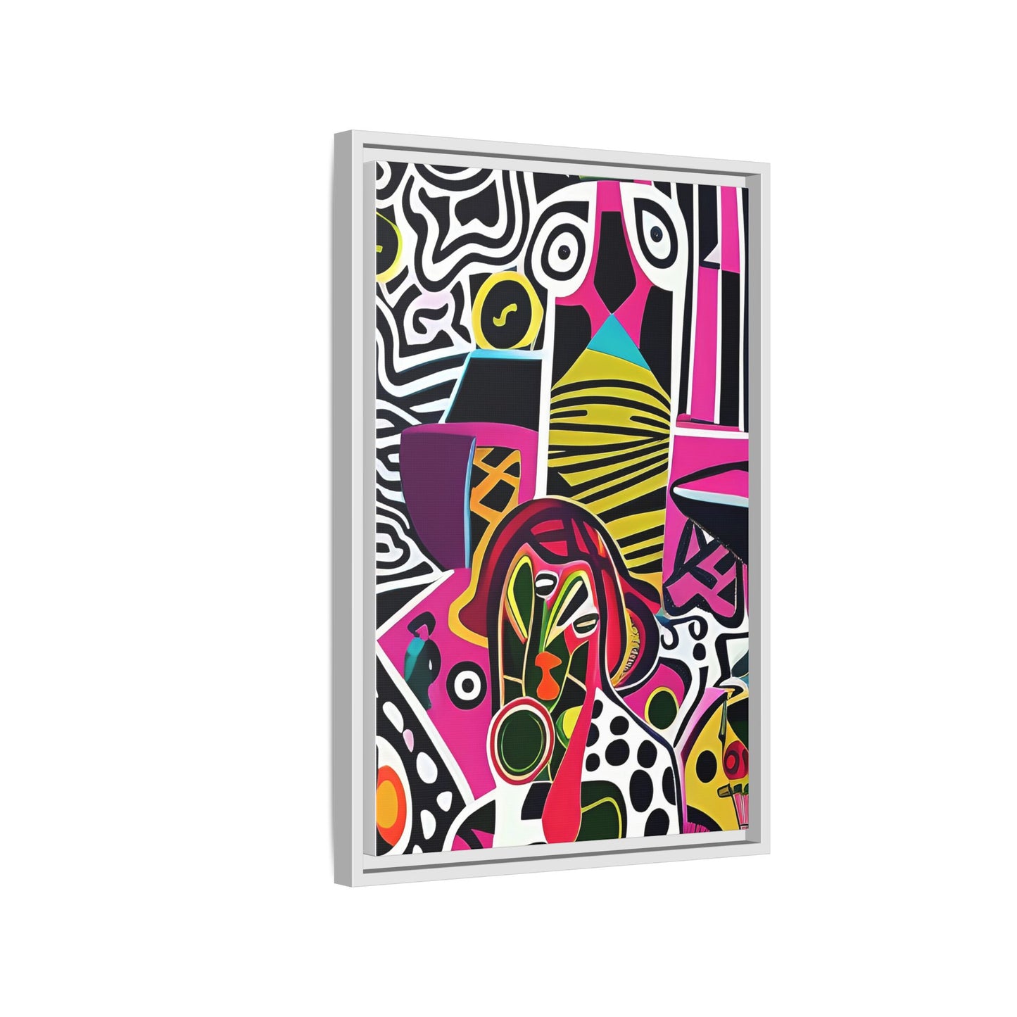Nzingha Pulse Matte Canvas Wall Art