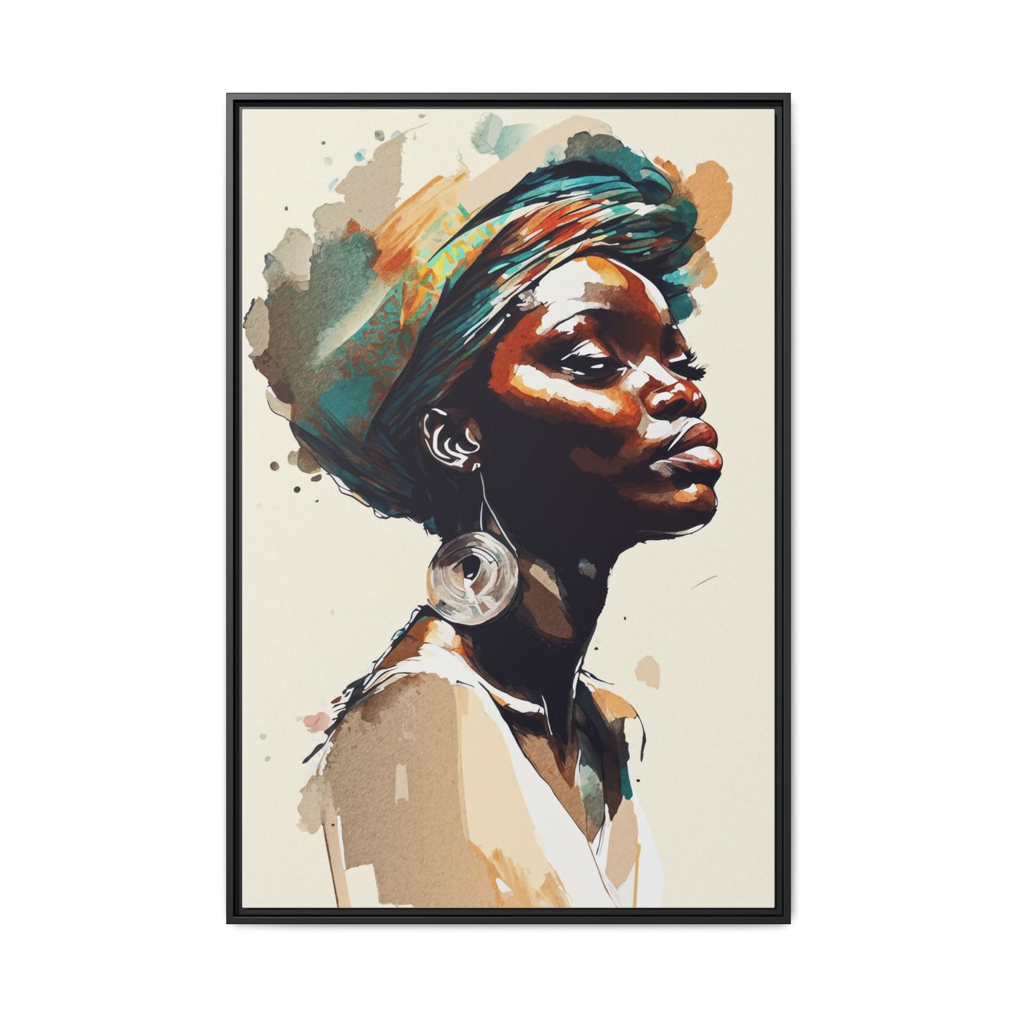 Desert Grace Matte Canvas Print