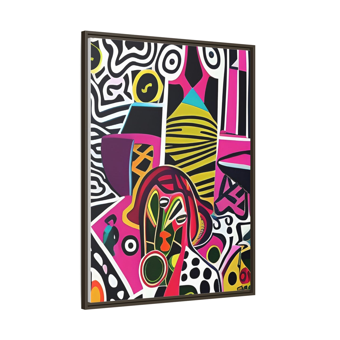 Nzingha Pulse Matte Canvas Wall Art