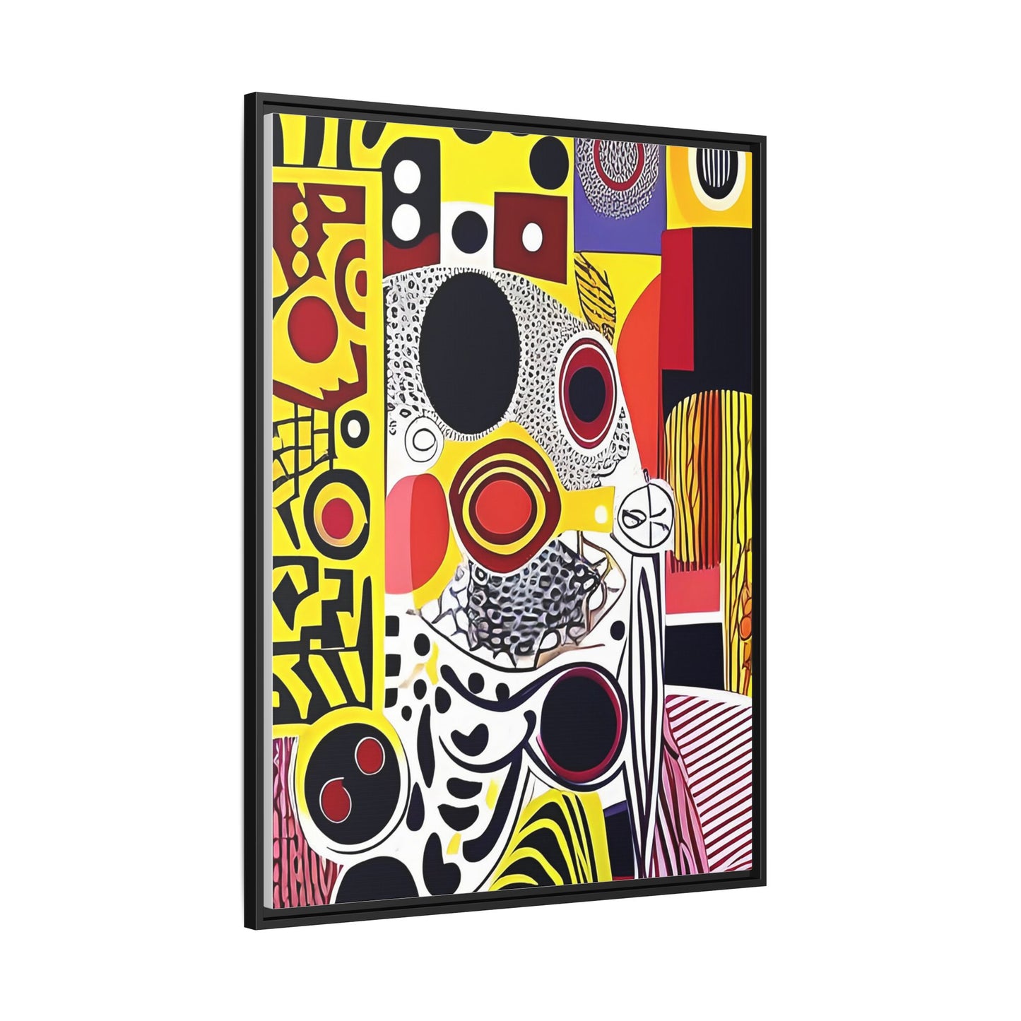 Zamani Echo Matte Canvas Wall Art