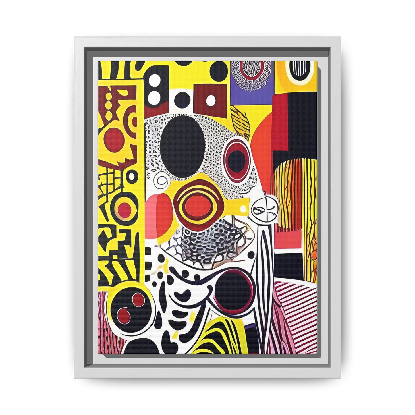 Zamani Echo Matte Canvas Wall Art