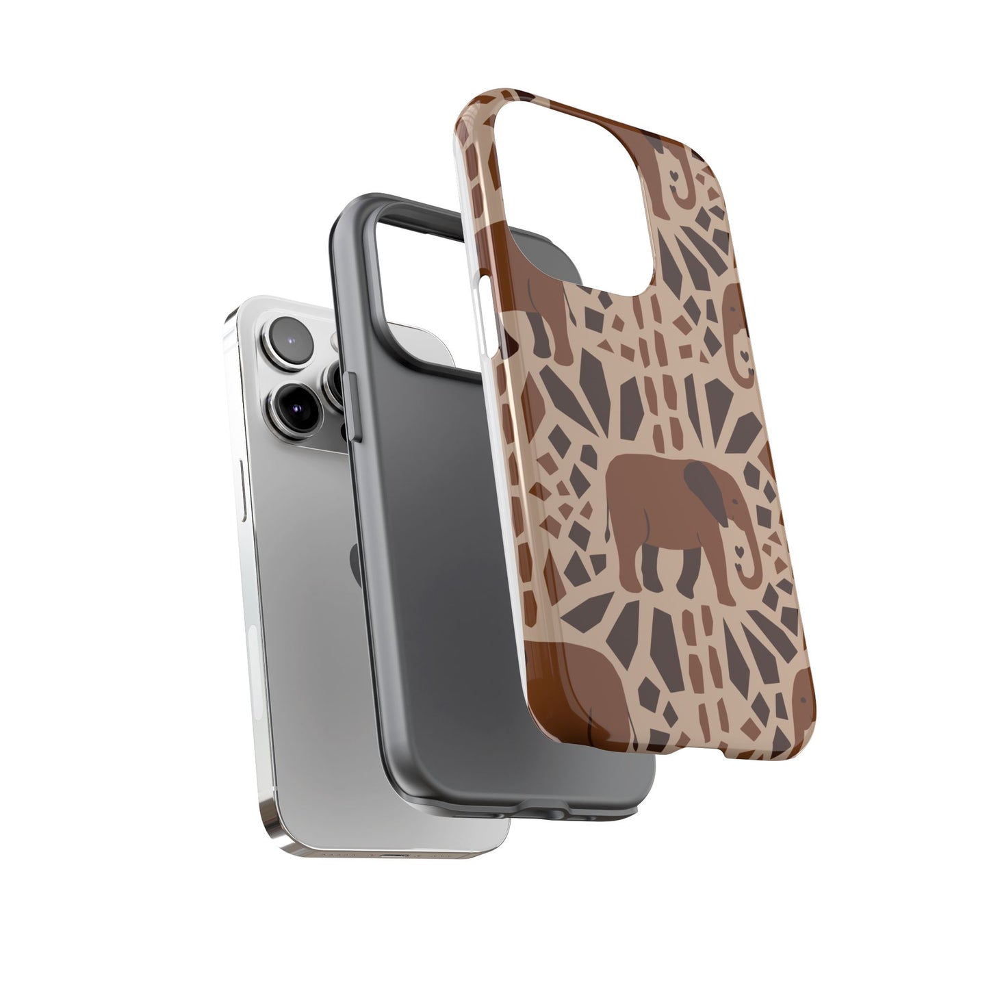 Safari Mosaic Tough Case for iPhone®