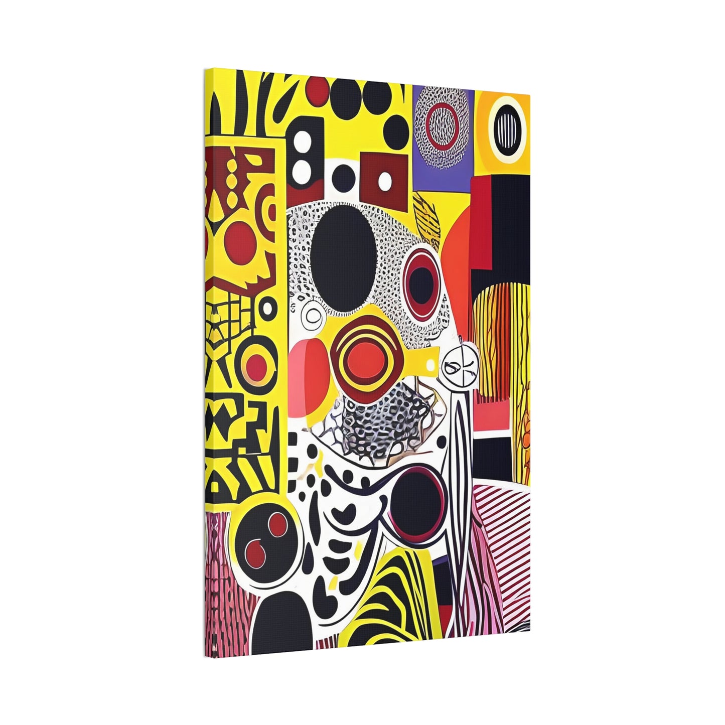 Zamani Echo Stretched Canvas Wall Art