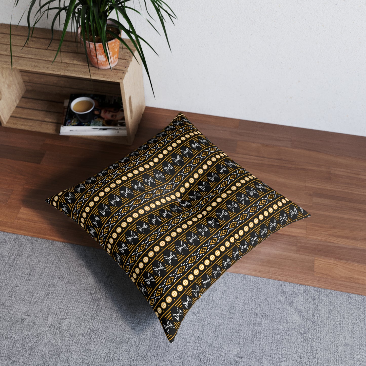 Bambara Balance Bohemian Tufted Floor Pillow