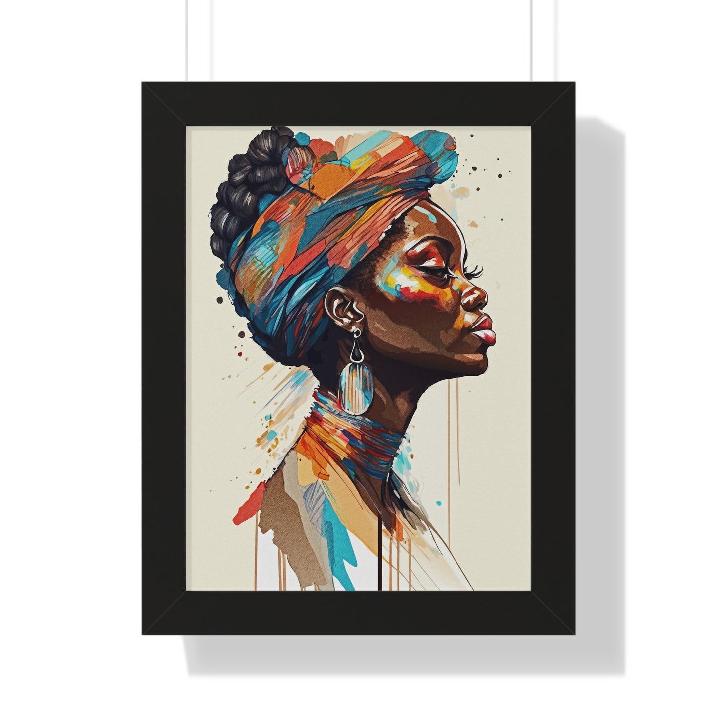 Indigo Spirit Framed Wall Art