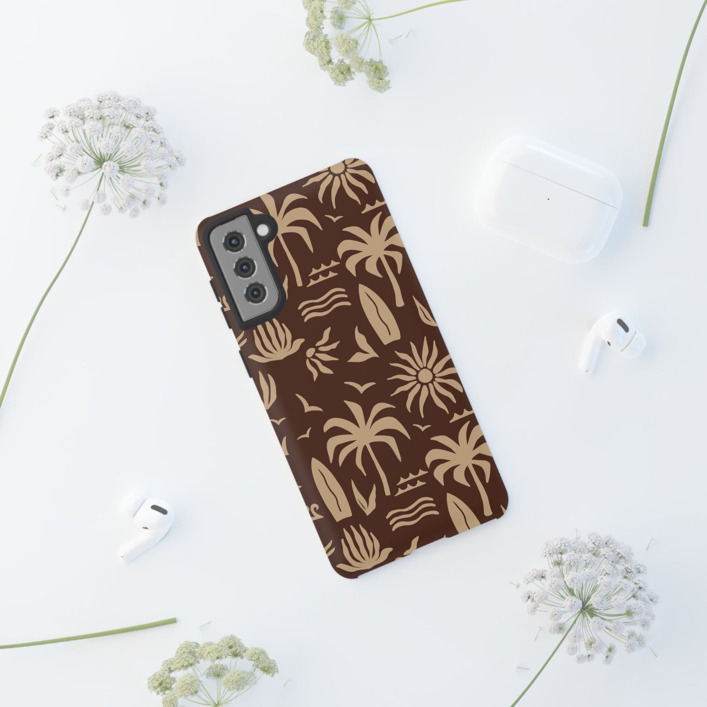 Vintage Tropical Tough Case for Samsung Phone