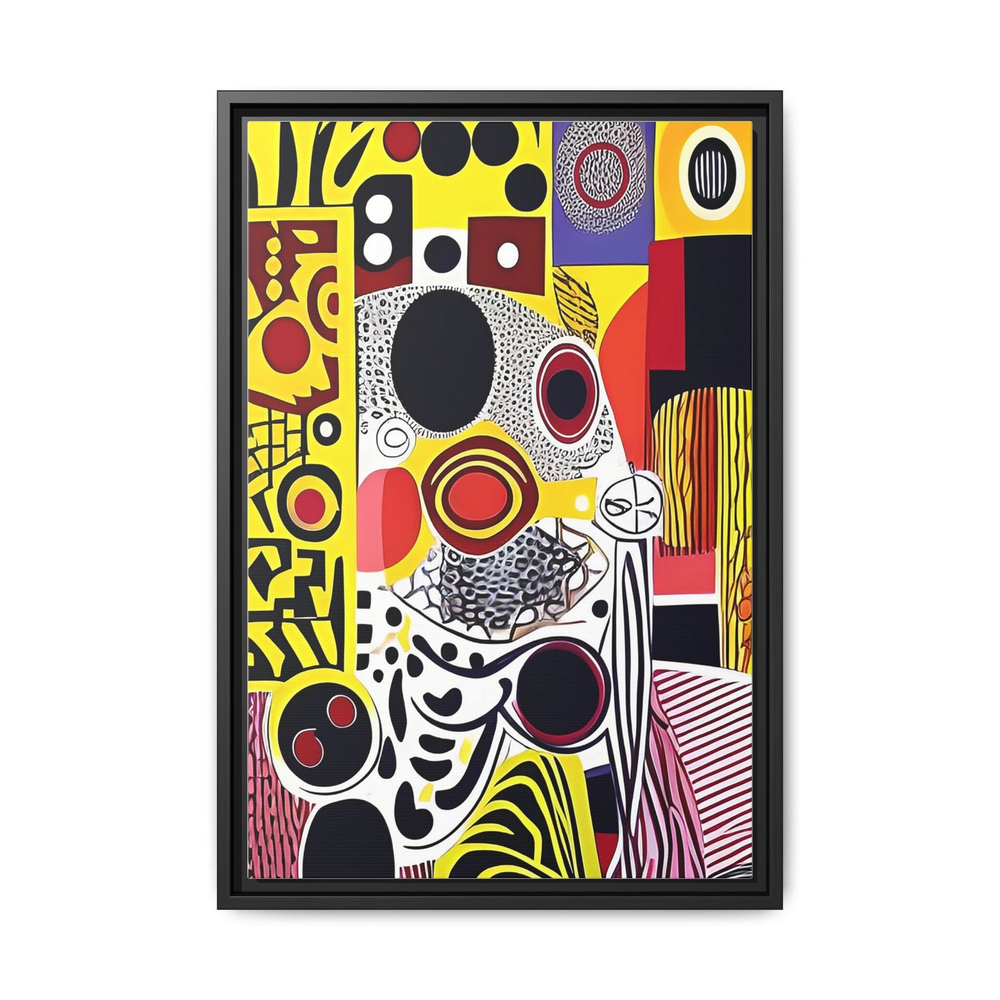 Zamani Echo Matte Canvas Wall Art