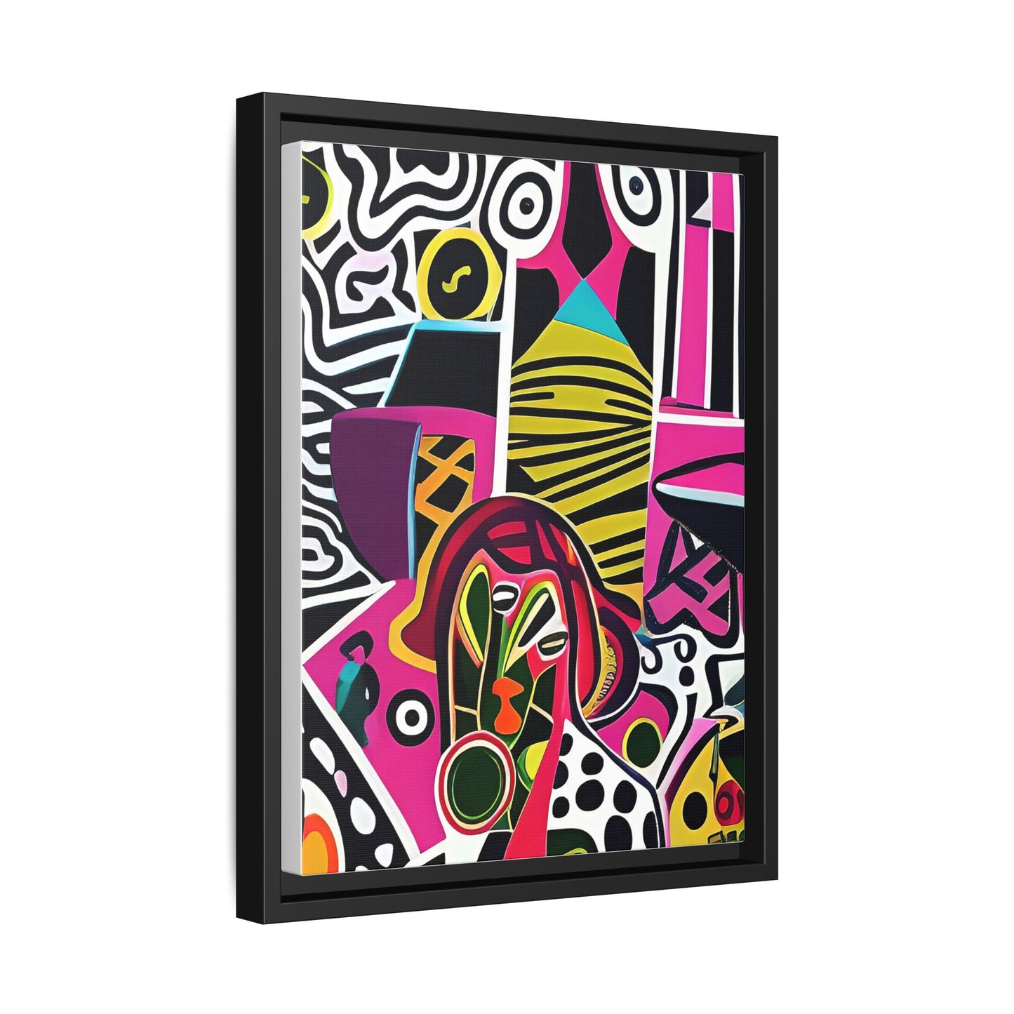 Nzingha Pulse Matte Canvas Wall Art
