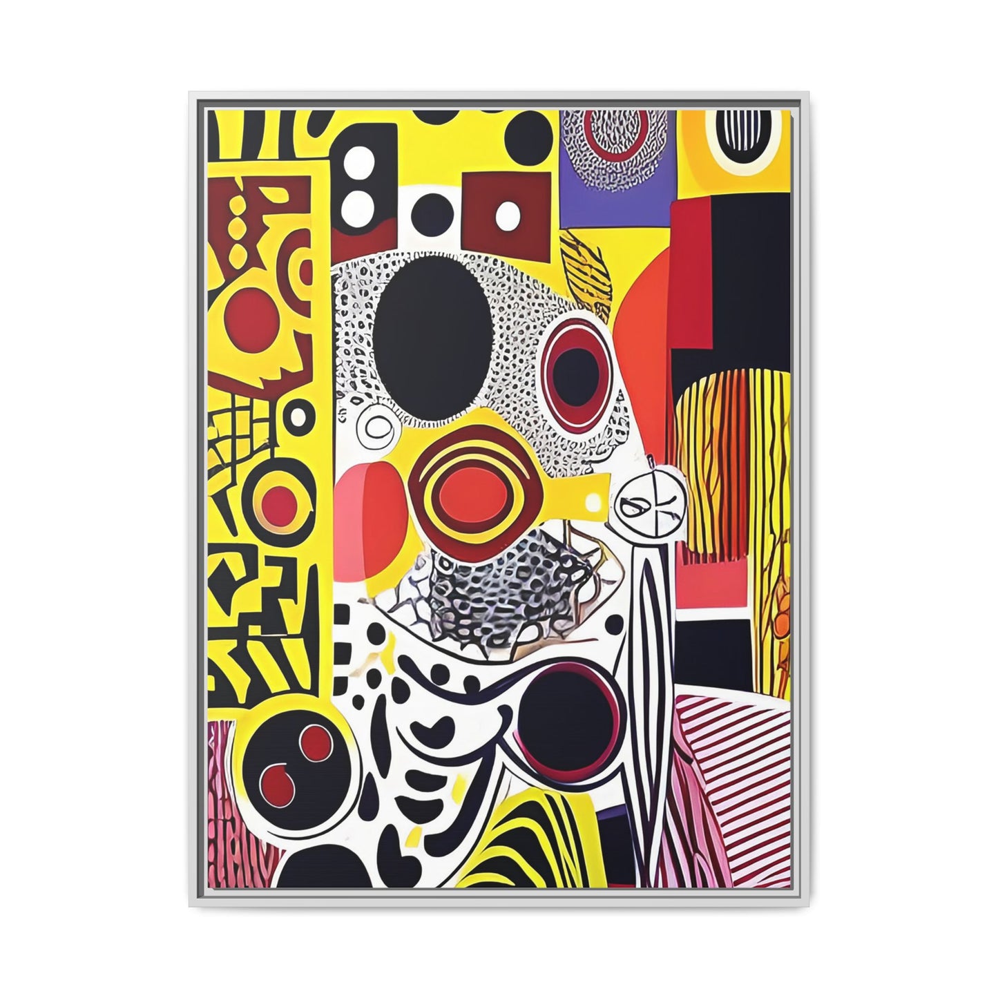 Zamani Echo Matte Canvas Wall Art