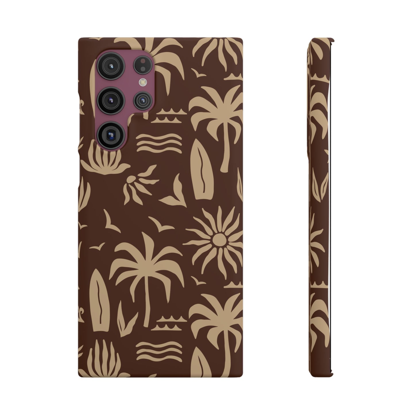 Vintage Tropical Snap Case for Samsung Phone