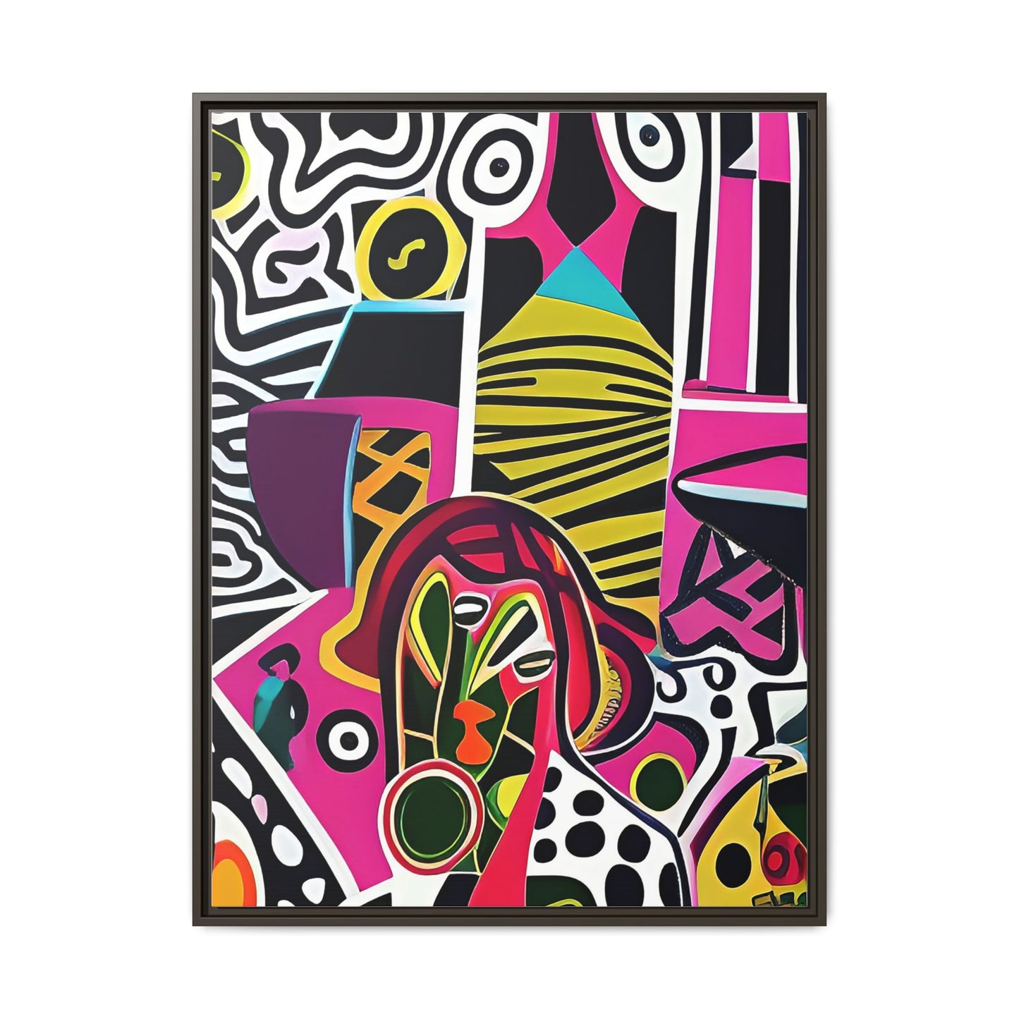 Nzingha Pulse Matte Canvas Wall Art