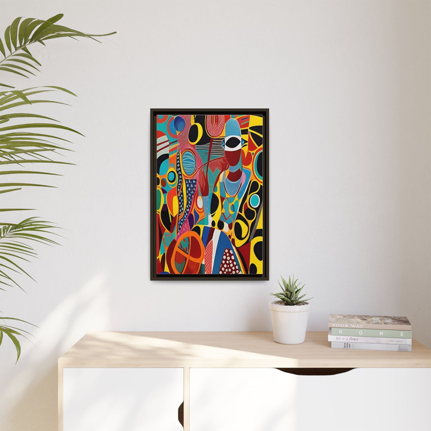 Ajora Veil Matte Canvas Wall Art