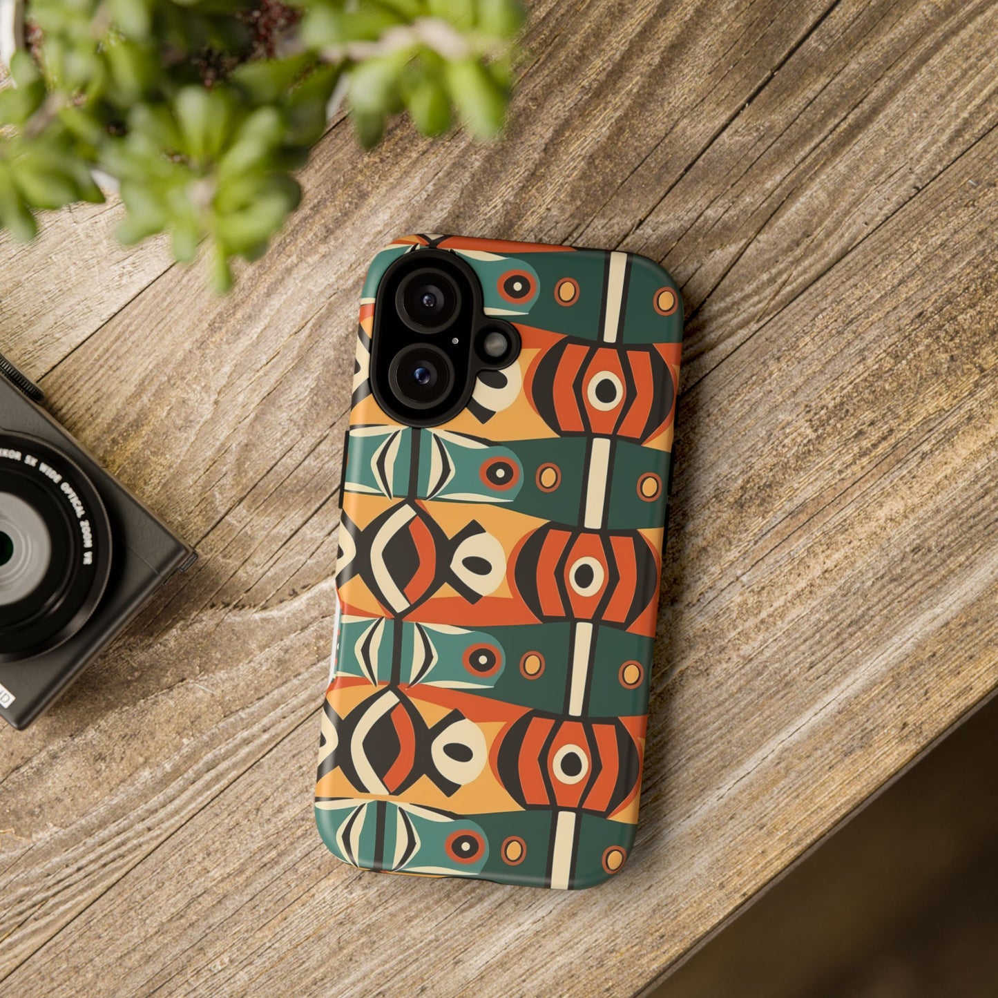 Retro Tribal Tough Case for iPhone®