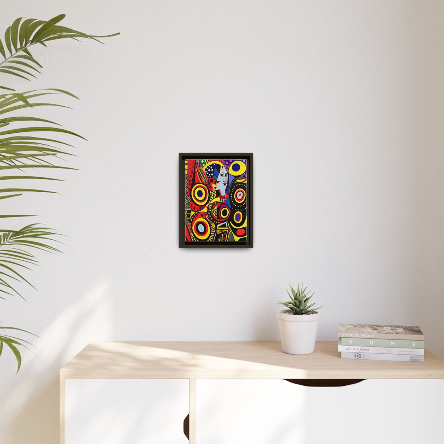 Okira Blaze Matte Canvas Wall Art