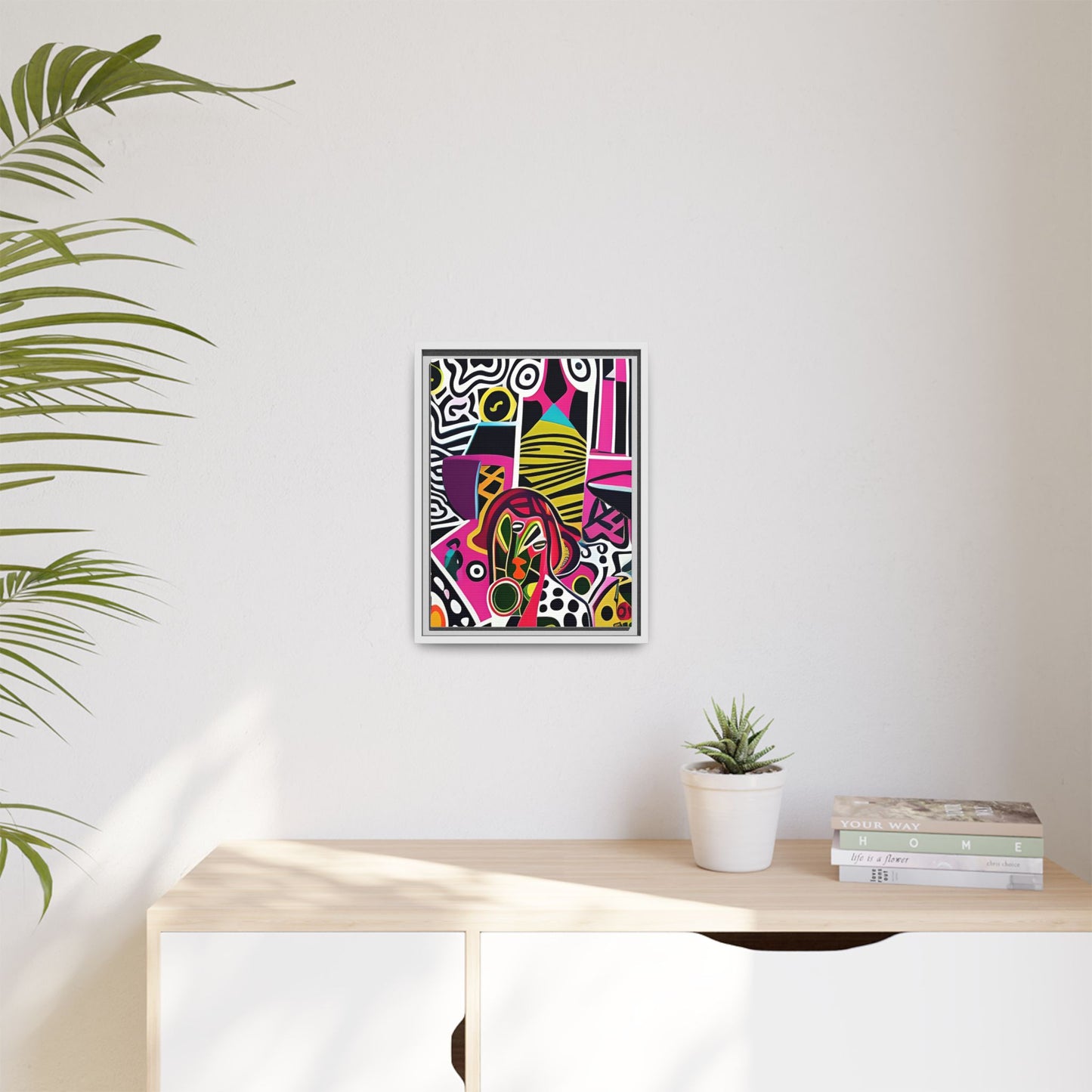 Nzingha Pulse Matte Canvas Wall Art