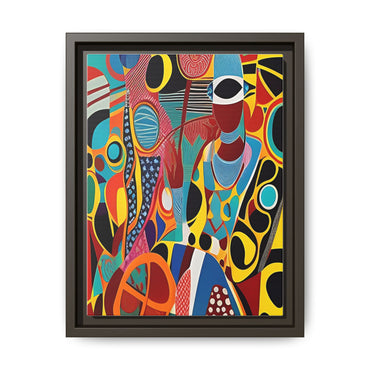 Ajora Veil Matte Canvas Wall Art