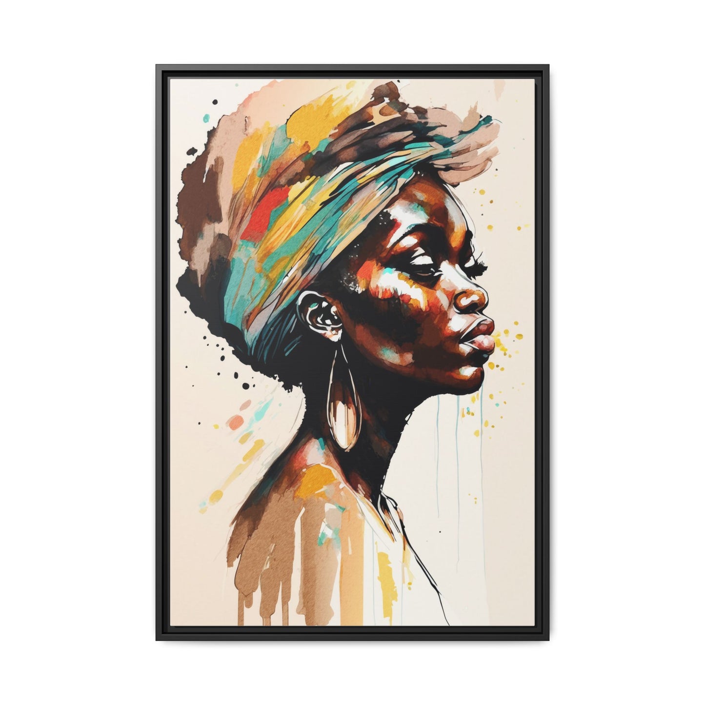 Sunwoven Matte Canvas Print