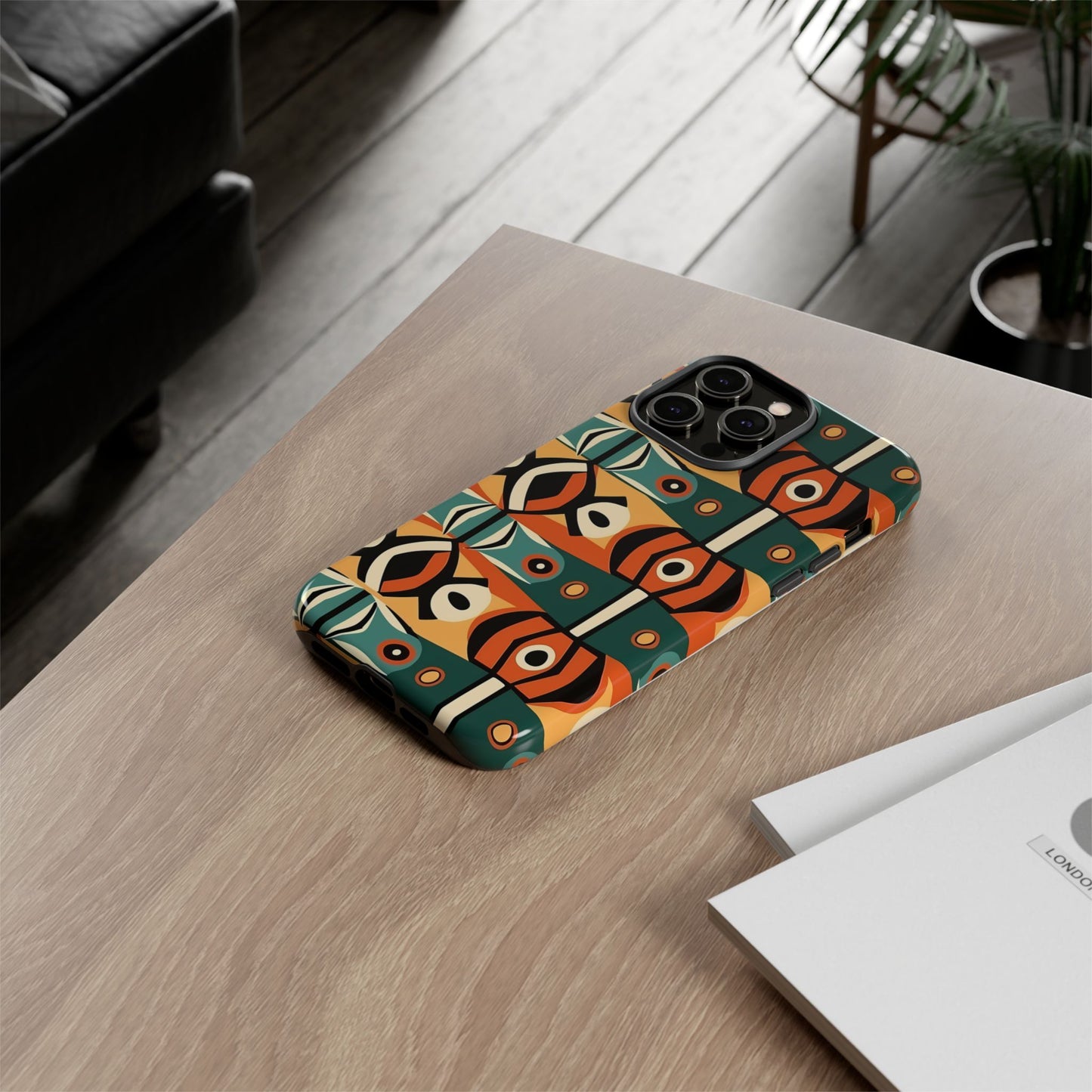 Retro Tribal Tough Case for iPhone®