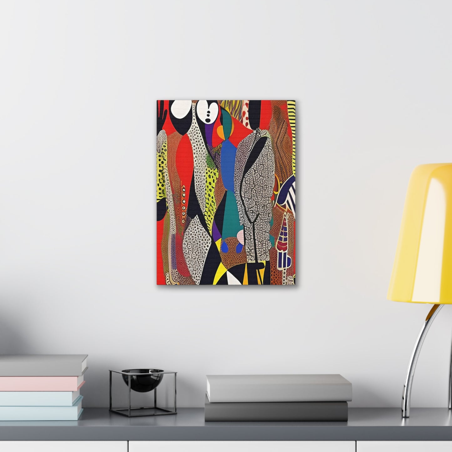 Muti Veins Stretched Canvas Wall Art