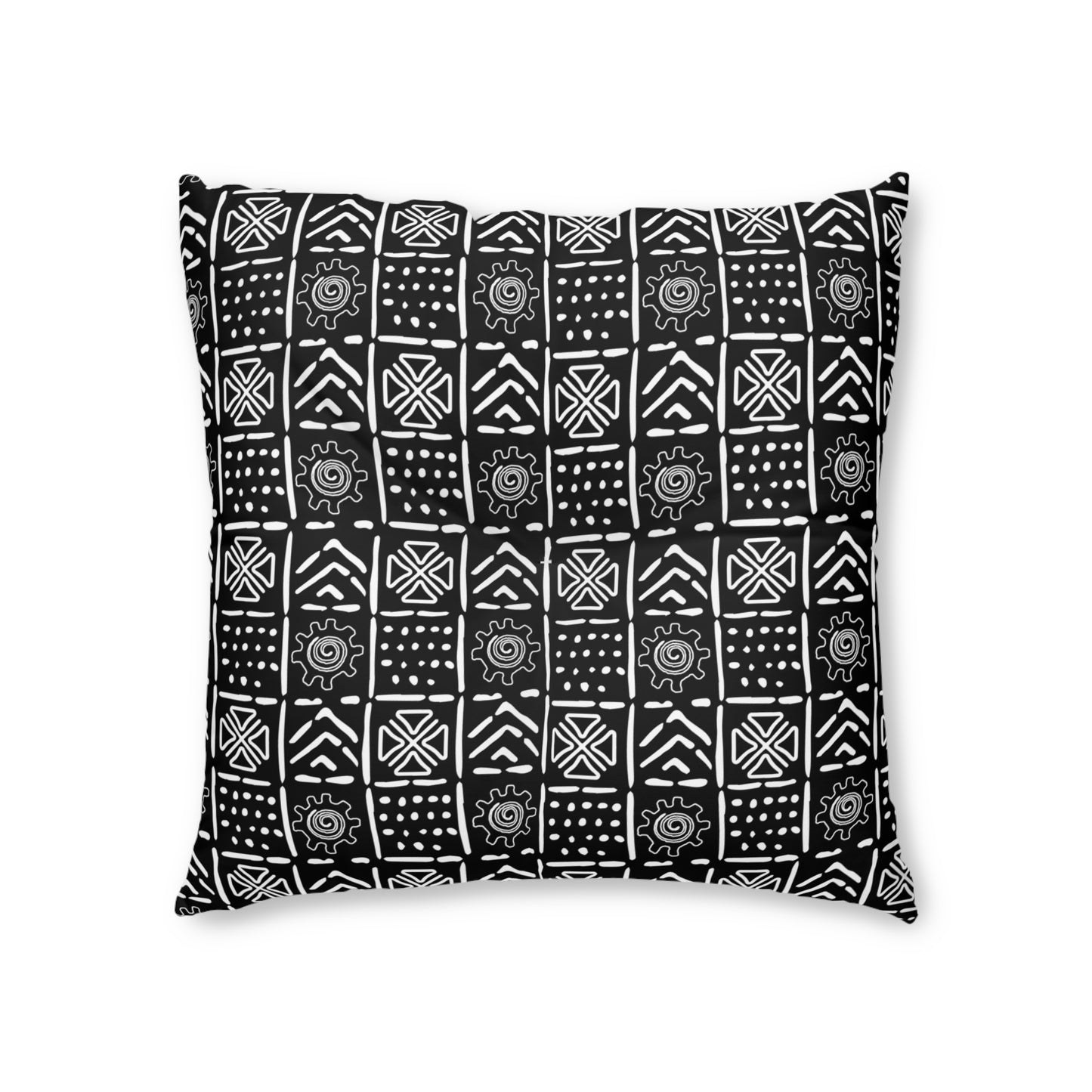 Sankofa Sanctuary Bohemian Tufted Floor Pillow