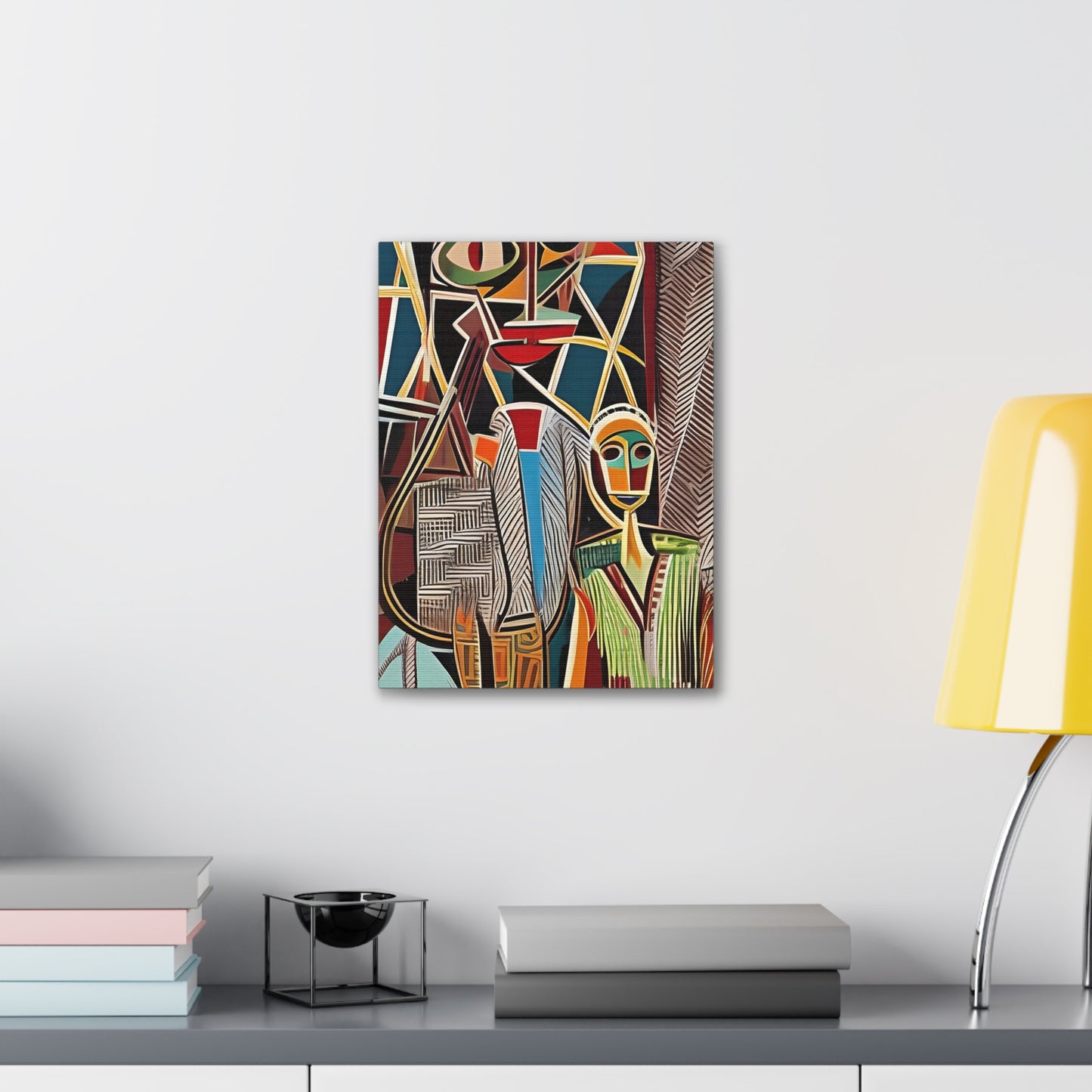 Moya Threads Stretched Canvas Wall Art