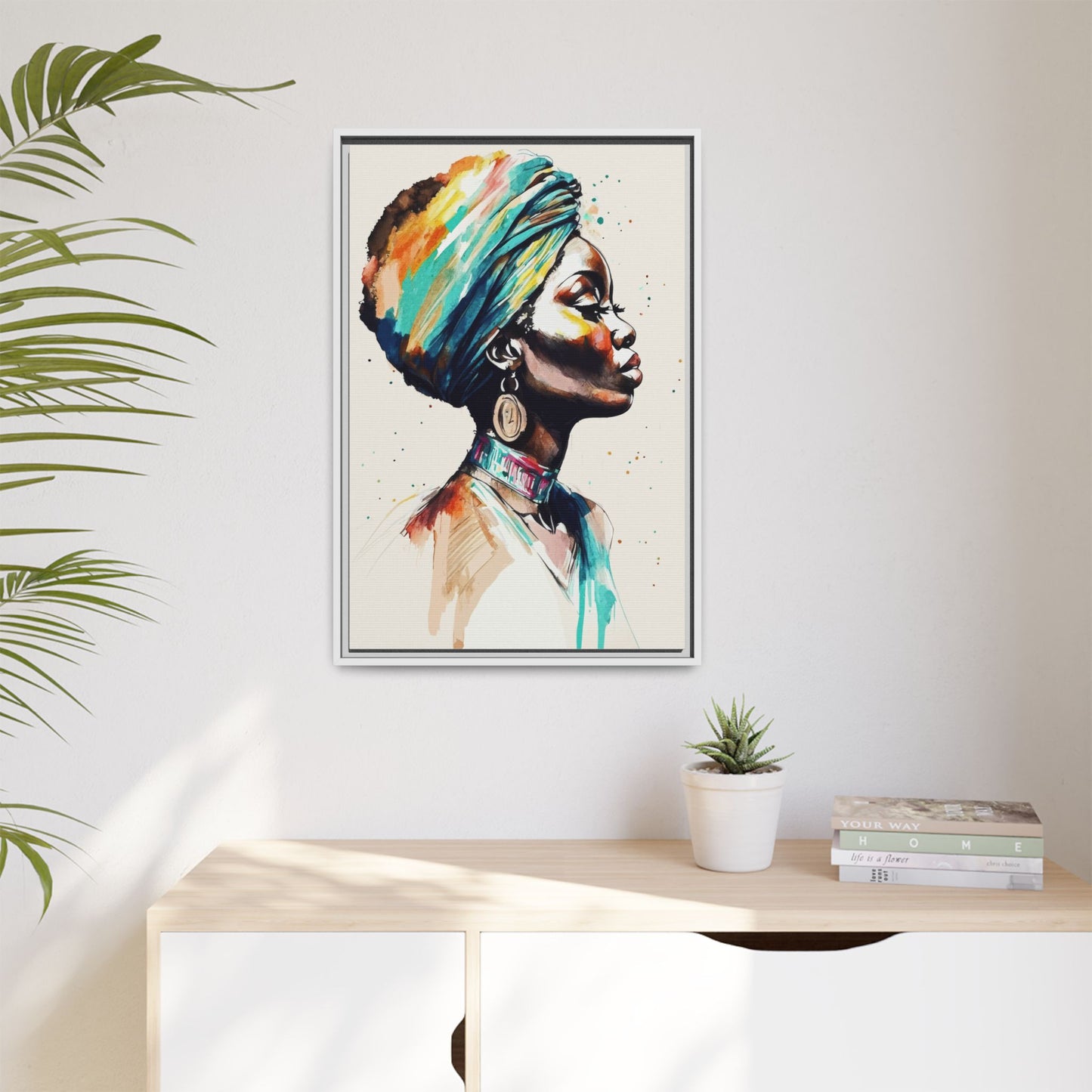 Nile Whisper Matte Canvas Print
