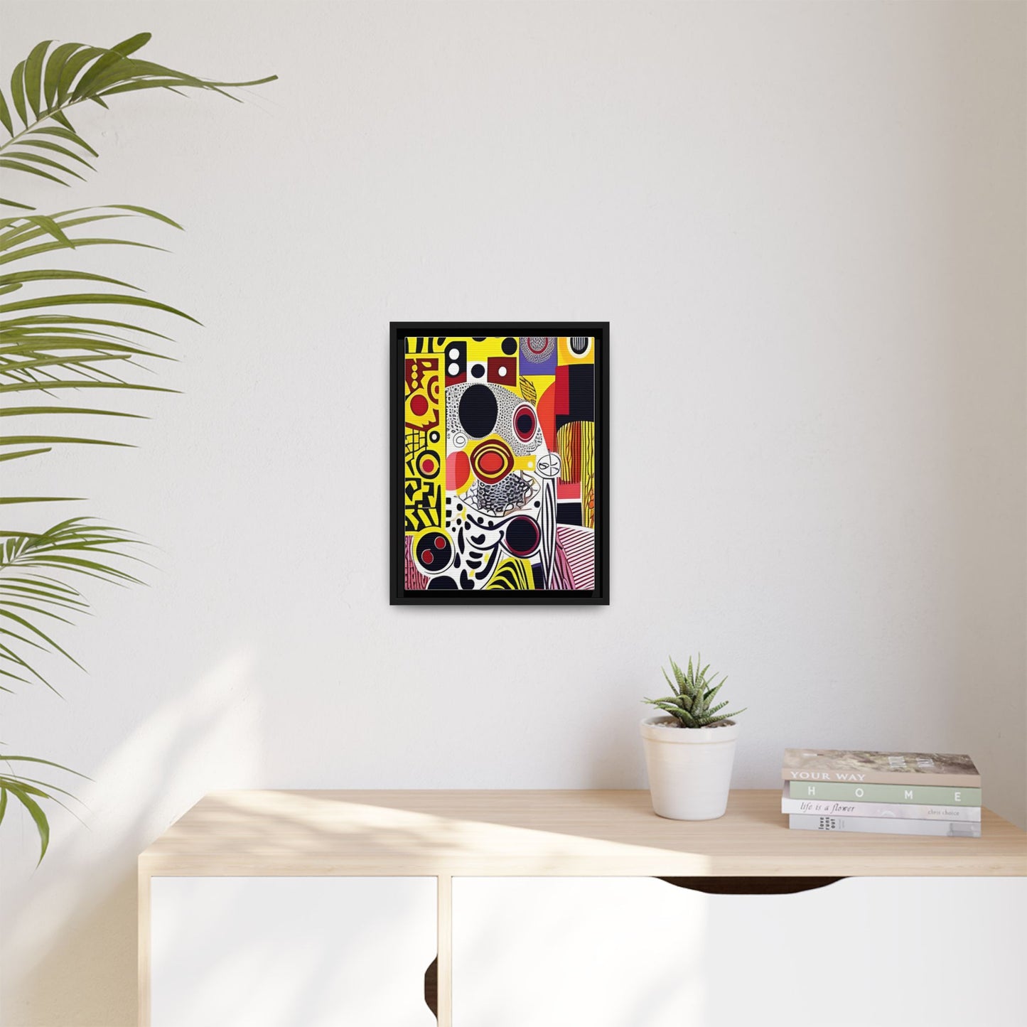 Zamani Echo Matte Canvas Wall Art