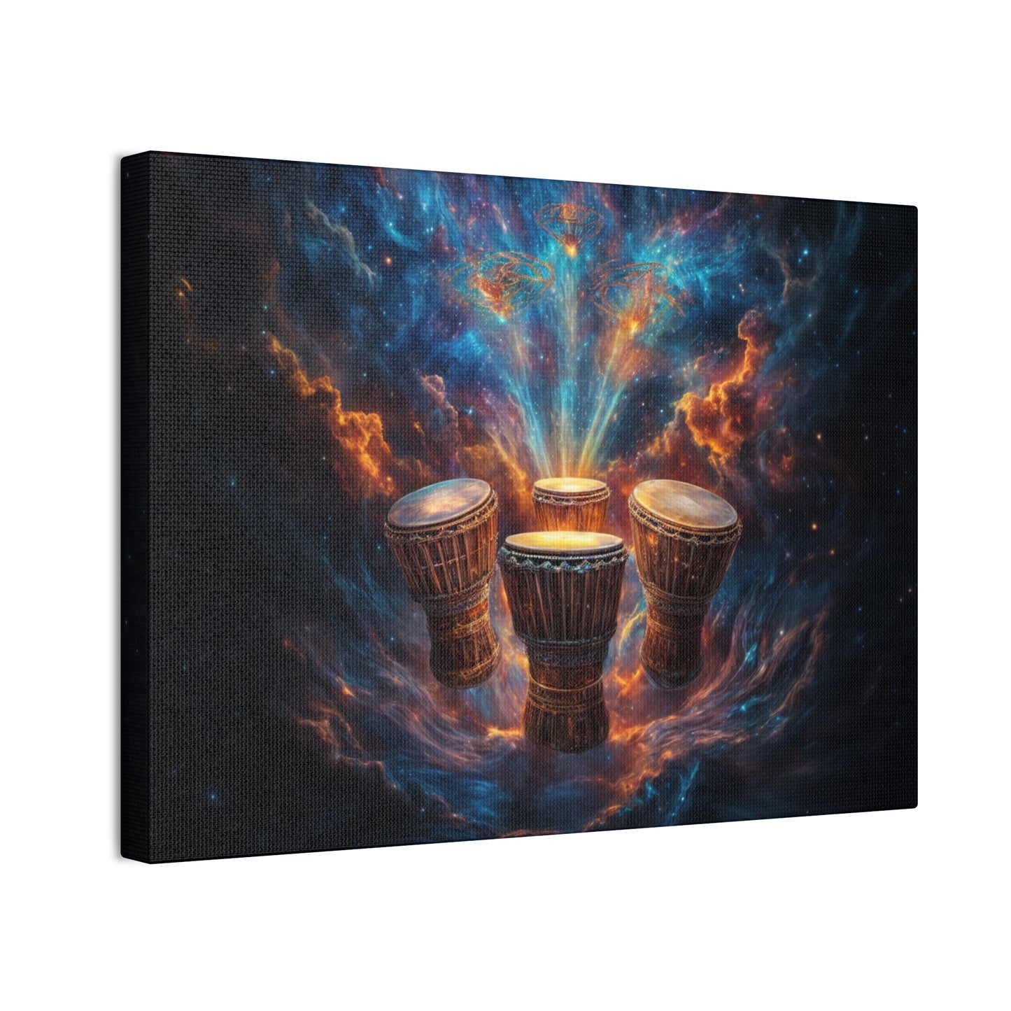 Cosmic Drum Canvas Wall Art