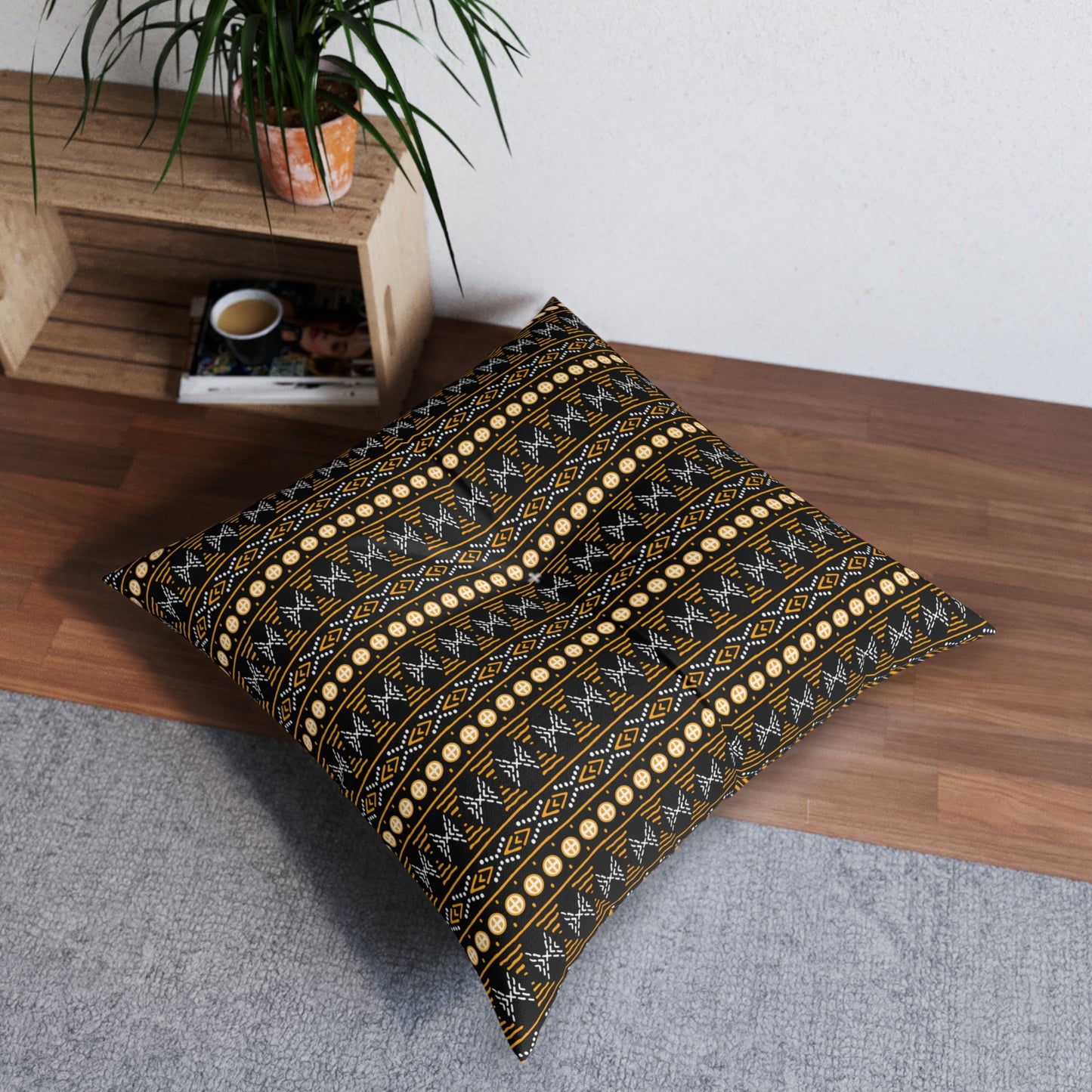 Bambara Balance Bohemian Tufted Floor Pillow