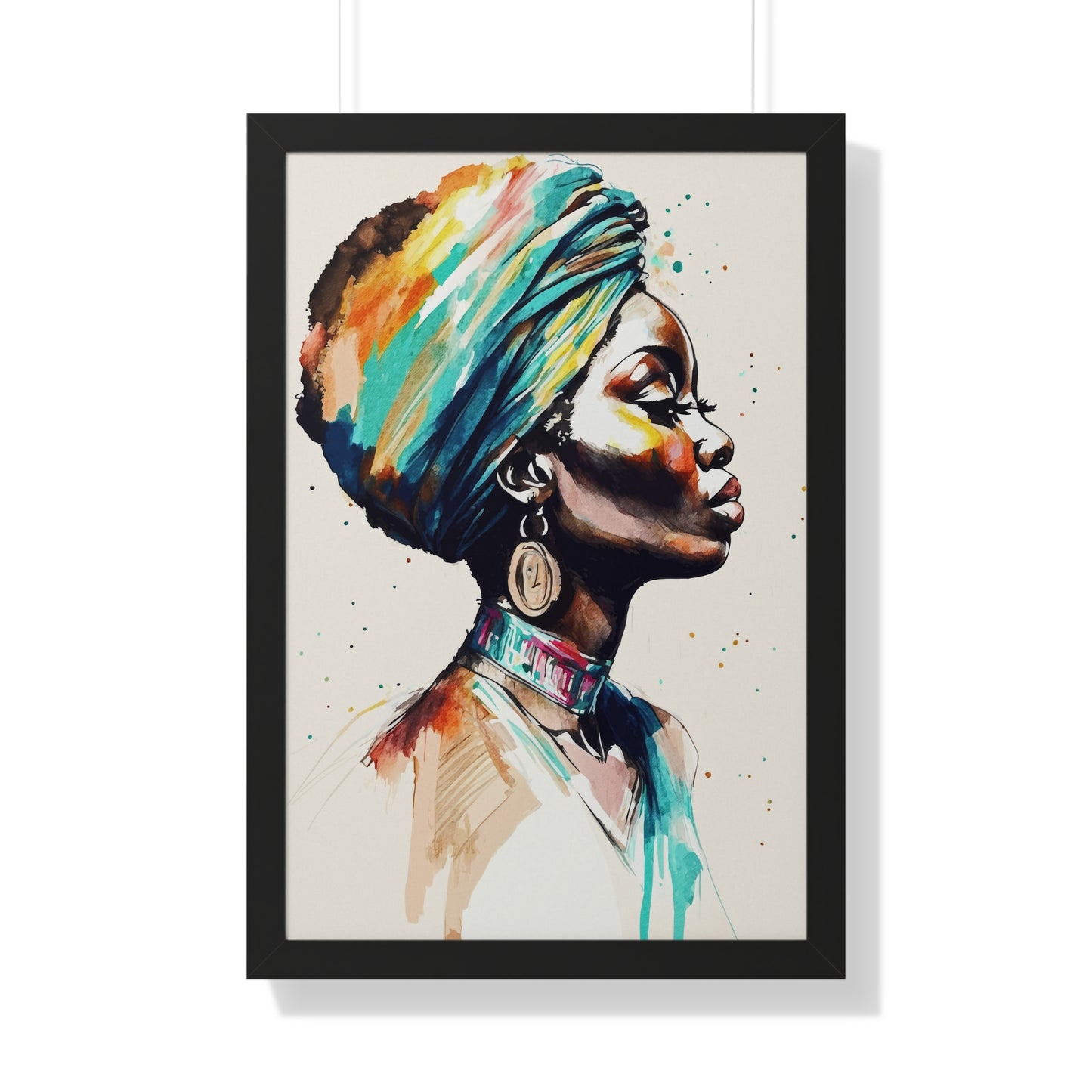 Nile Whisper Framed Wall Art