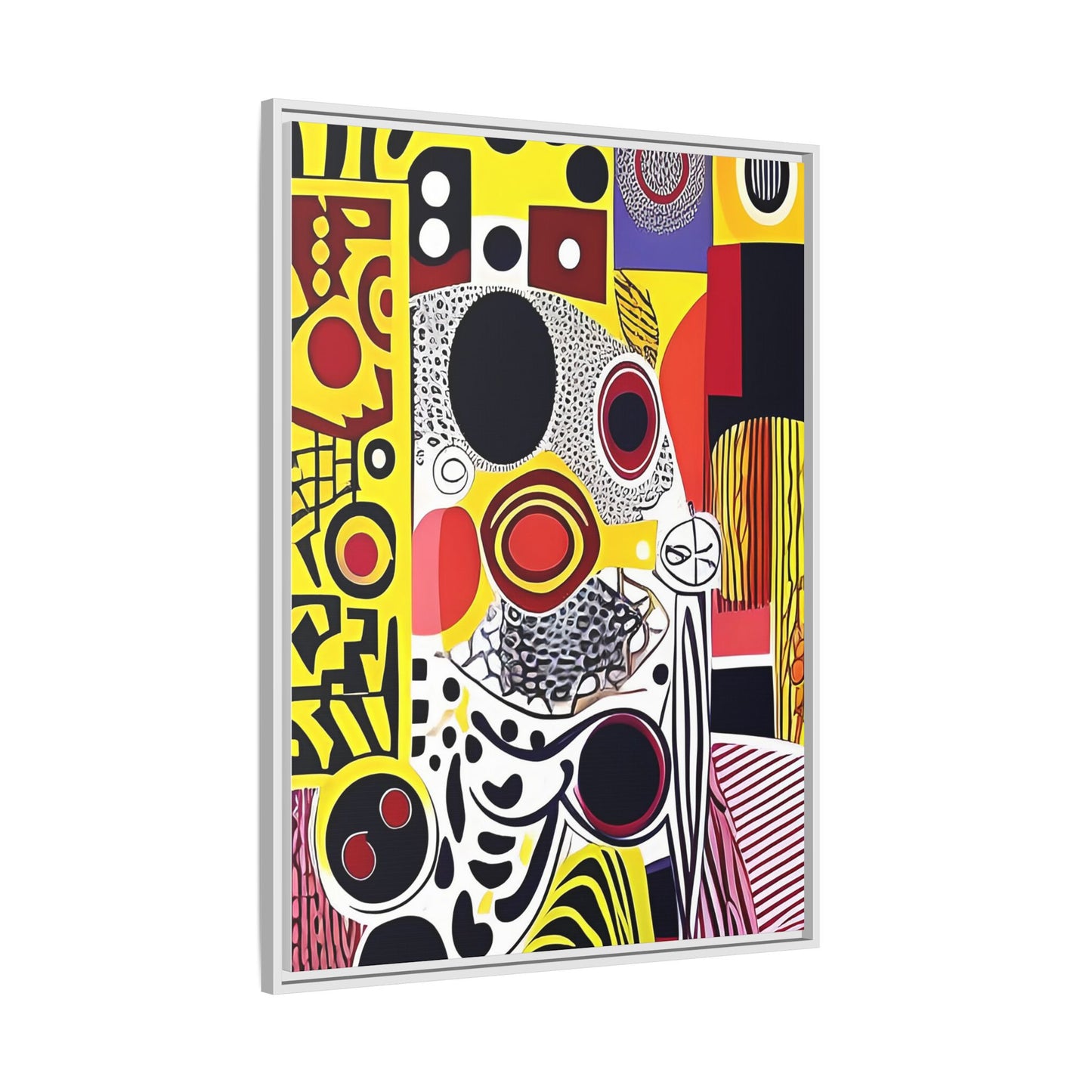 Zamani Echo Matte Canvas Wall Art